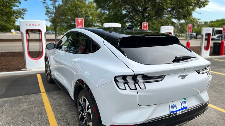 Ford Strikes Deal for EV Access to Tesla's Charging Network