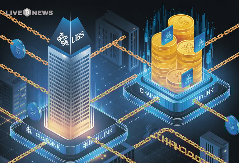 UBS and Chainlink Revolutionize Finance with World's First On-Chain Tokenized Fund Workflow