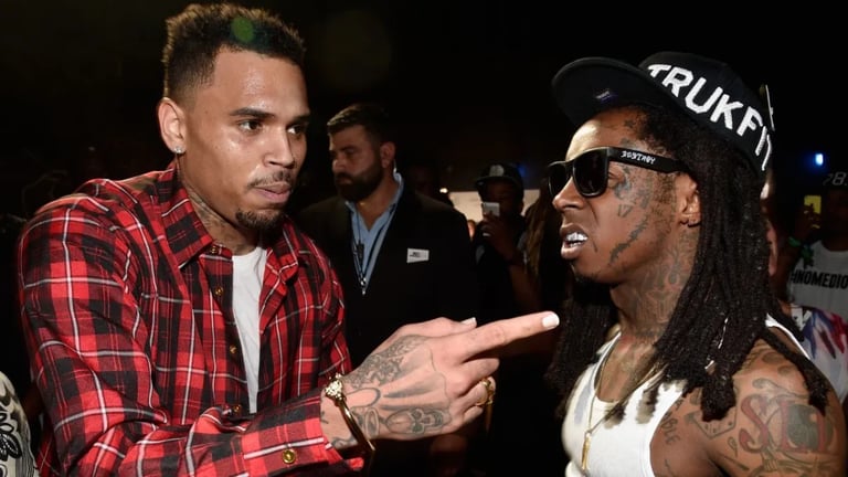 Lil Wayne and Chris Brown Under Fire for Misusing Pandemic Relief Grants