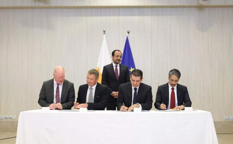 Cyprus Poised as European Energy Hub with ExxonMobil and QatarEnergy's 2033 Gas Export Plans