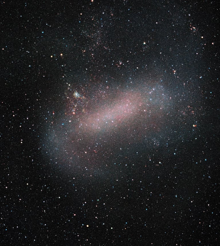 Pulsars Reveal Galactic Mass: New Technique Weighs Nearby Galaxies with Unprecedented Precision