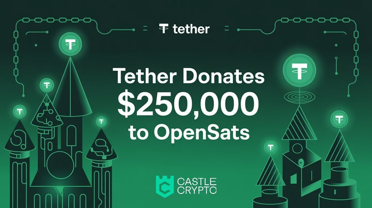 Tether's $250K Boost to OpenSats Fuels Bitcoin Open-Source Innovation