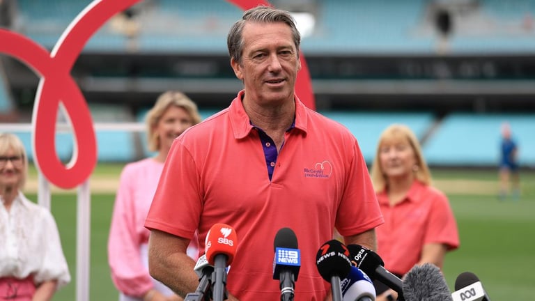 Glenn McGrath Dropped from ABC Ashes Commentary Over Betting Sponsorship Conflict
