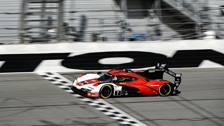 Porsche Clinches Third Consecutive Rolex 24 Victory Amid Record Caution at Daytona