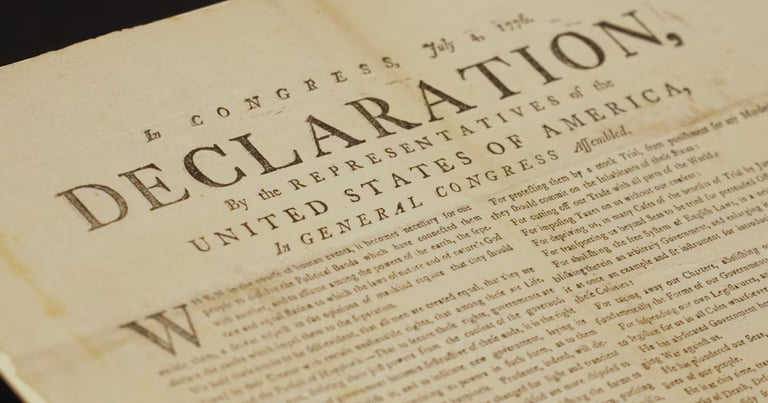 Rare 1776 Exeter Declaration of Independence Discovered in UK, Sheds Light on Revolutionary Era