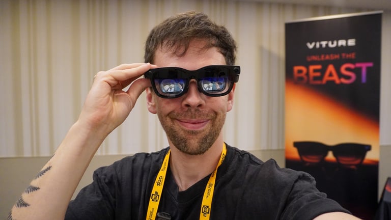 Viture Unveils 'Beast' AR Glasses with Micro-OLED Display, Advanced Features at Competitive Price