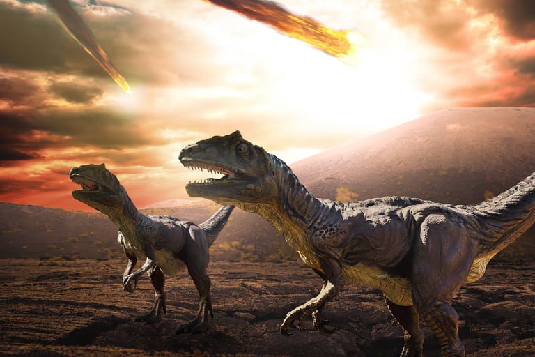 Chicxulub Impact's Dust Cloud: Key Driver of Dinosaur Extinction Through Global Heat and Fires