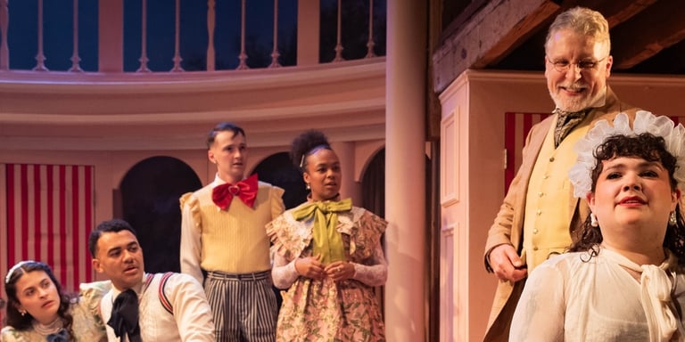 Modern Twist on 'Charley's Aunt' Shines at Watermill Theatre with Humor and Social Commentary