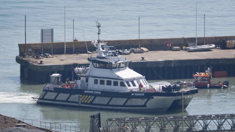 Channel Crossings Surge: Nearly 10,000 Migrants Reach UK Amid Political and Humanitarian Crisis