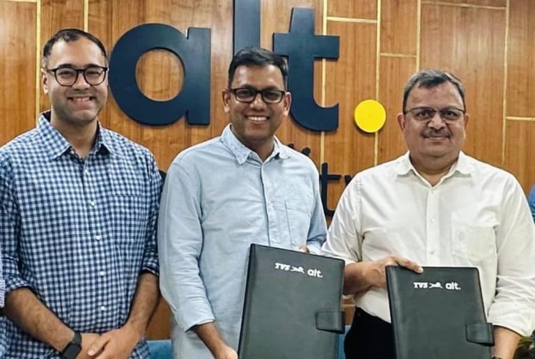 TVS Teams Up with ALT Mobility to Launch 3,000 Electric Three-Wheelers in India for 2025-26