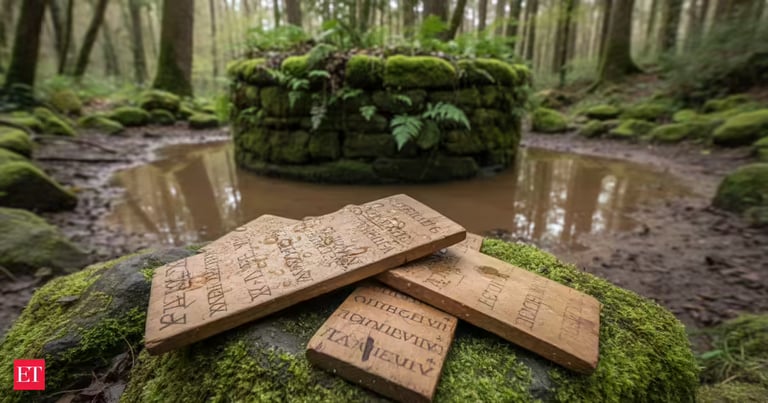 Ancient Roman Writing Tablets Unearthed in France Reveal Hidden Life of Provincial Town