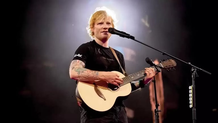 Ed Sheeran Debuts 'Old Phone' at Big Weekend After Copyright Trial Victory