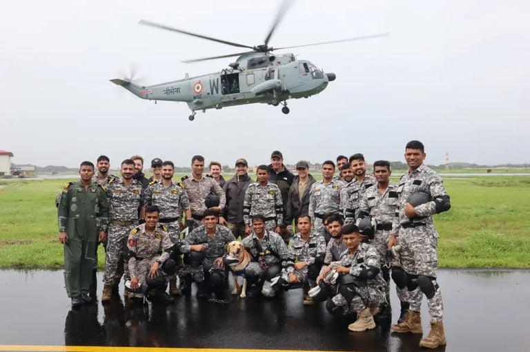 India-US Boost EOD Interoperability with 2026 Kochi Exercise Featuring Underwater Drills and Sniffer Dogs