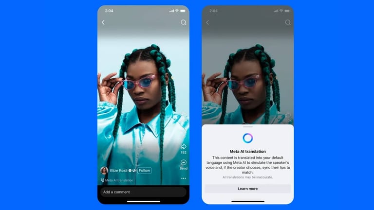 Meta Launches AI Translation for Reels, Expands Multilingual Reach Amid Ethical Concerns