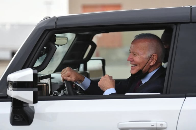 Biden Sets Bold EV Targets Amid Fears of Chinese Market Dominance