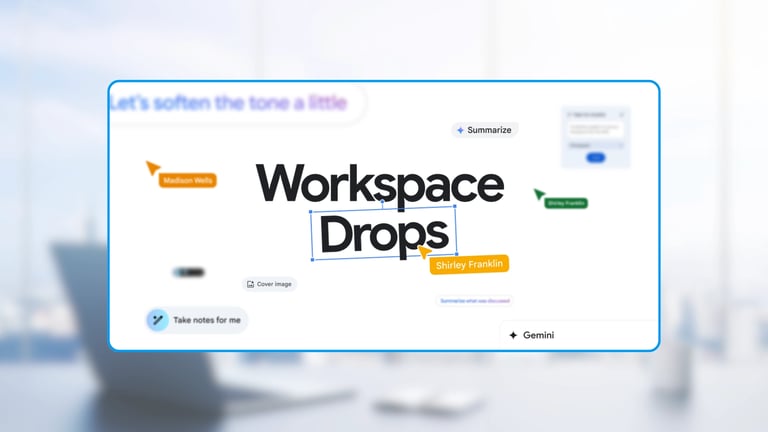 Google Workspace Revamps with AI-Powered Tools: Boosts Productivity in Gmail, Slides, and More