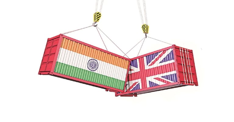 India-UK Clinch Landmark Free Trade Deal, Set to Double Trade to $120 Billion by 2030