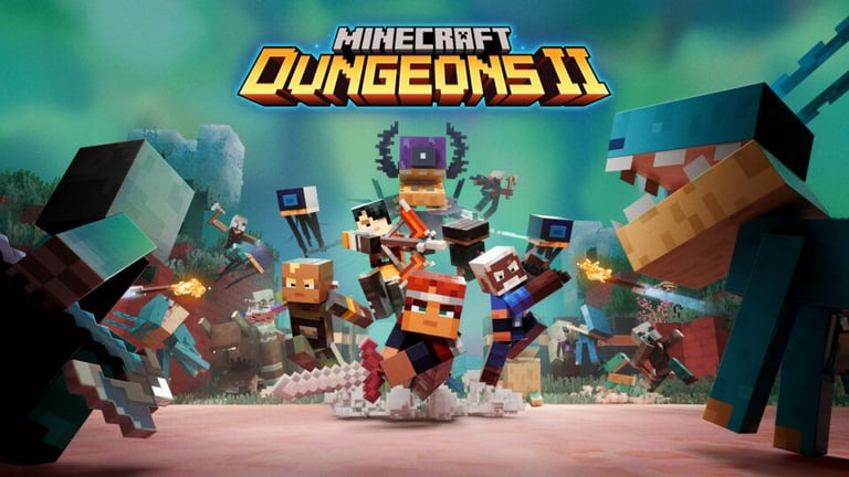 Minecraft Dungeons II: A Bold ARPG Upgrade with New Sift Dimension and Expansive Multiplayer