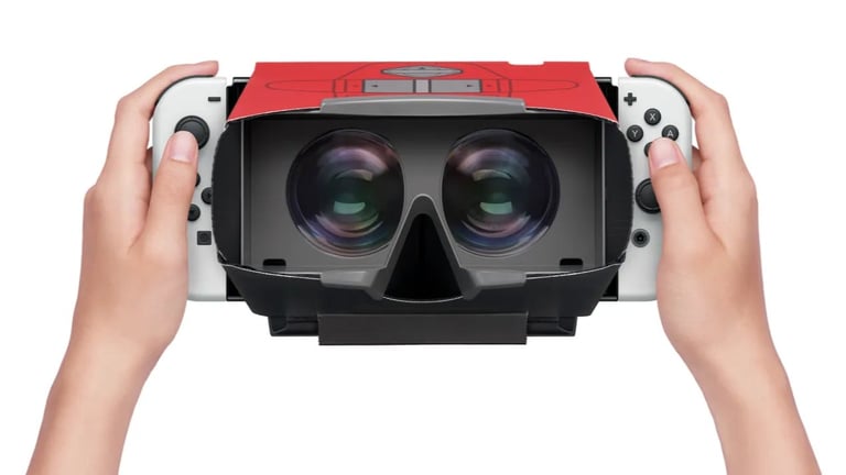 Nintendo Revives Virtual Boy with New VR Accessory for Switch