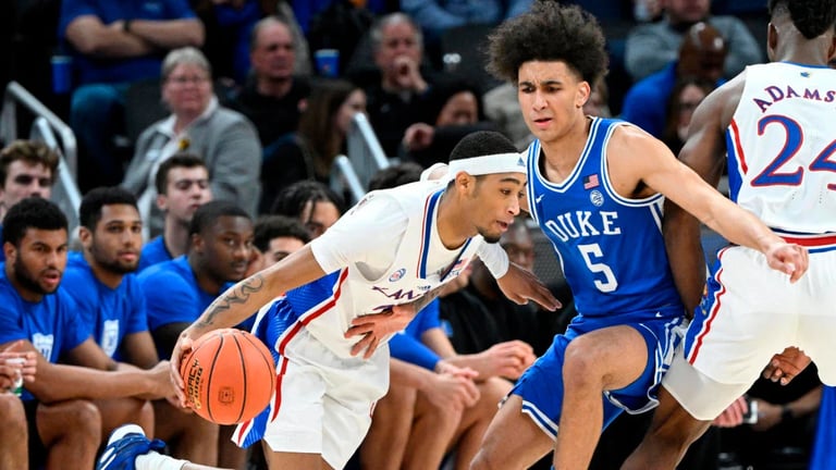 Kansas Jayhawks' 2024-25 Season: High-Stakes Nonconference Showdowns Against UNC, Duke, and More