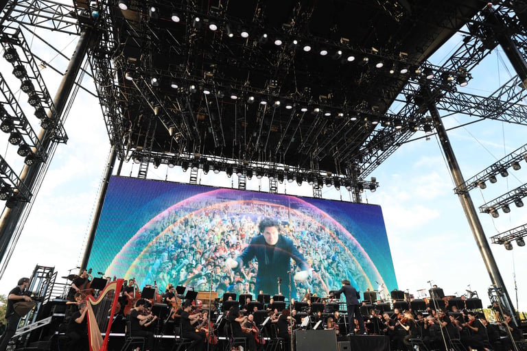 Gustavo Dudamel and LA Phil Mesmerize Coachella with Historic Genre-Blending Farewell Performance