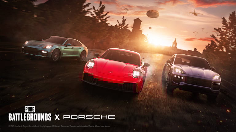 PUBG and Porsche Unite: Exclusive In-Game Cars, Events, and Rewards Await Players