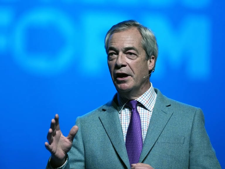 Farage Faces Allegations of Past Misconduct Amid Reform UK's Poll Surge: Calls for Transparency Grow
