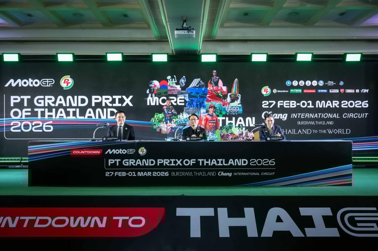 Thailand's MotoGP Festival to Attract Over 220,000 Spectators, Boosting Tourism Revenue by 5 Billion Baht