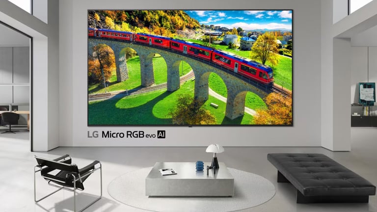 LG Unveils Micro RGB Evo TVs, Joining Industry Shift with Premium Display Innovations