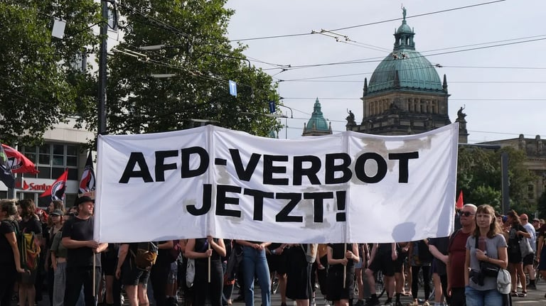 Germany's Human Rights Institute Backs AfD Ban Amidst Rising Extremism Concerns