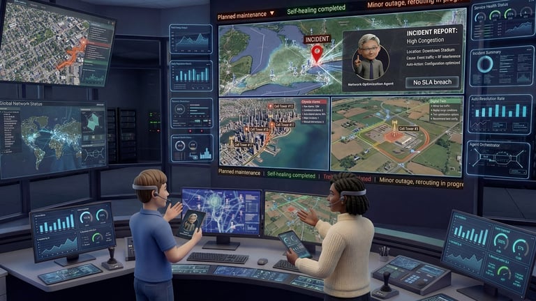 NVIDIA Unveils Open Telco Model to Revolutionize 5G Network Management with AI-Driven Autonomy