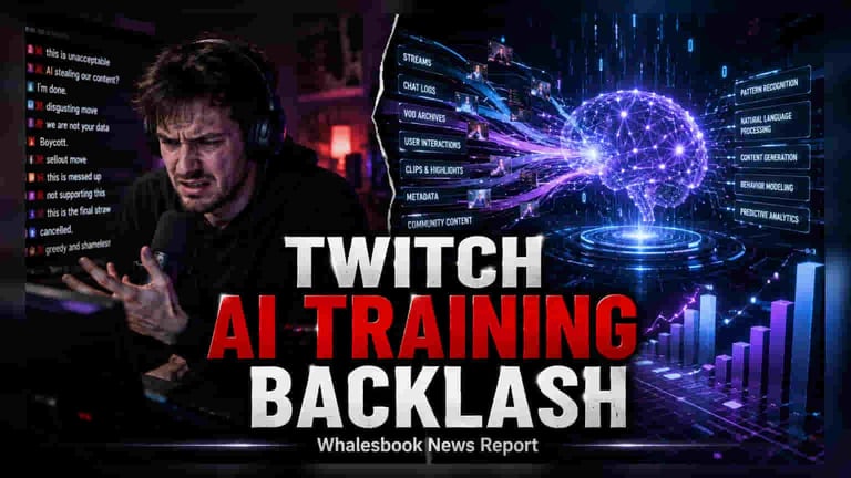 Twitch Faces Backlash Over AI Data Use Policy Amid Consent Concerns