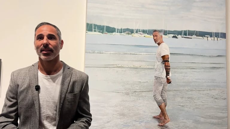 Michael Zavros Wins People's Choice at 2026 Archibald for Powerful Portrait of Alex Ryvchin