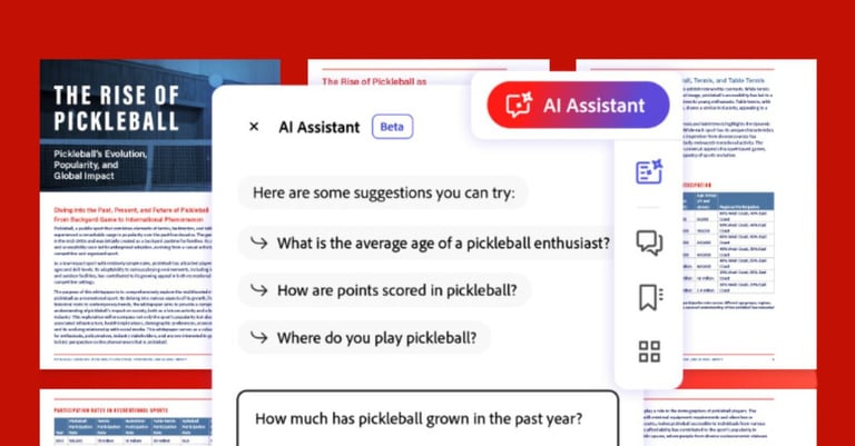 Adobe Launches AI Acrobat Assistant to Revamp PDF Interactions