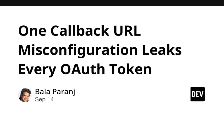 Critical Cognito Vulnerability: Development URLs in Production Risk Token Theft