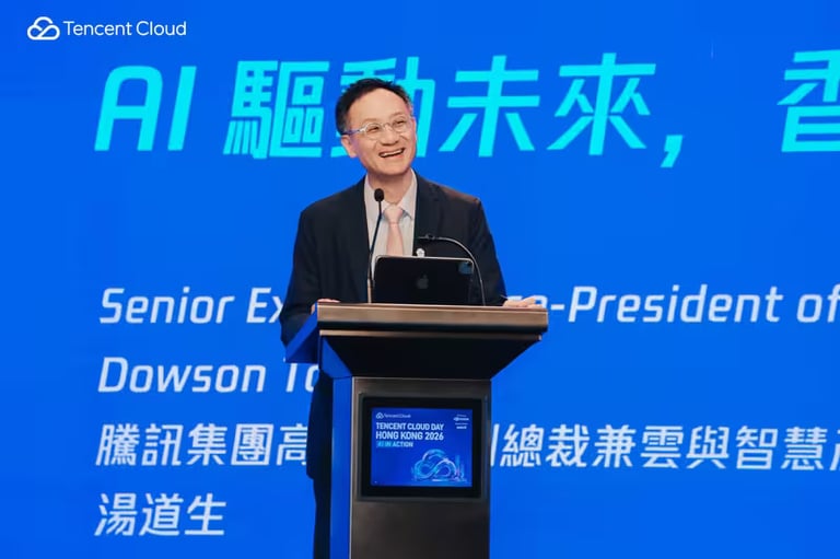 Tencent Cloud Launches AI-Focused Products to Boost Enterprise Adoption at Hong Kong Event