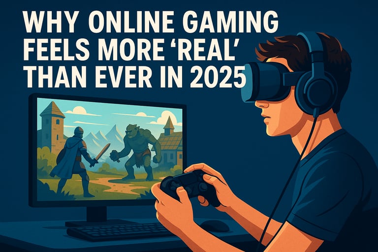 Gaming in 2025: Unprecedented Realism Blurs Lines Between Virtual and Reality
