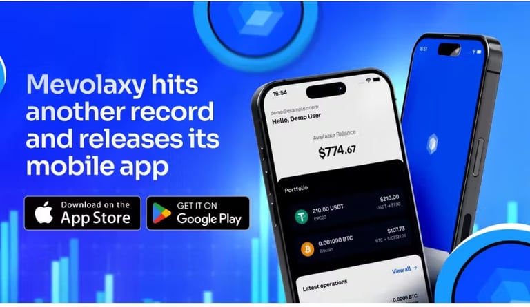 Mevolaxy Unveils Mobile App, Smashes Payout Records with $3.6M for Crypto Users