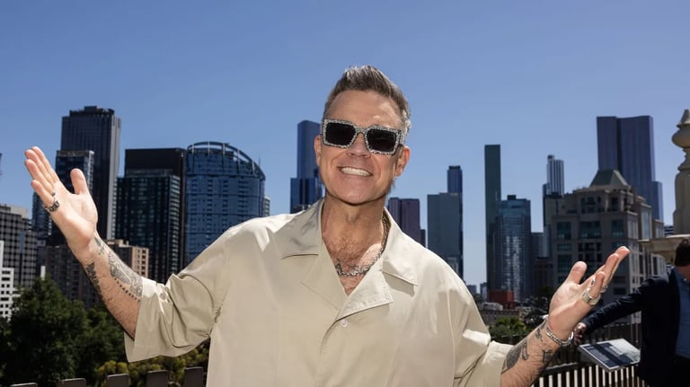 Robbie Williams Stuns Melbourne with Surprise Free Concert at Federation Square