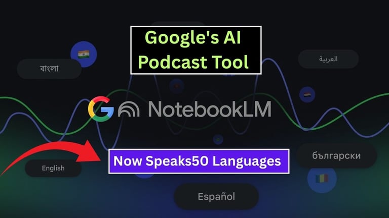 Google's NotebookLM Unveils Multilingual Audio Overviews, Revolutionizing Research Accessibility and Engagement