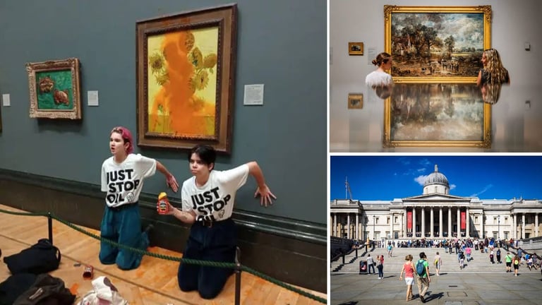 National Gallery Bans Liquids After Art Attacks: New Security Measures Effective October 18