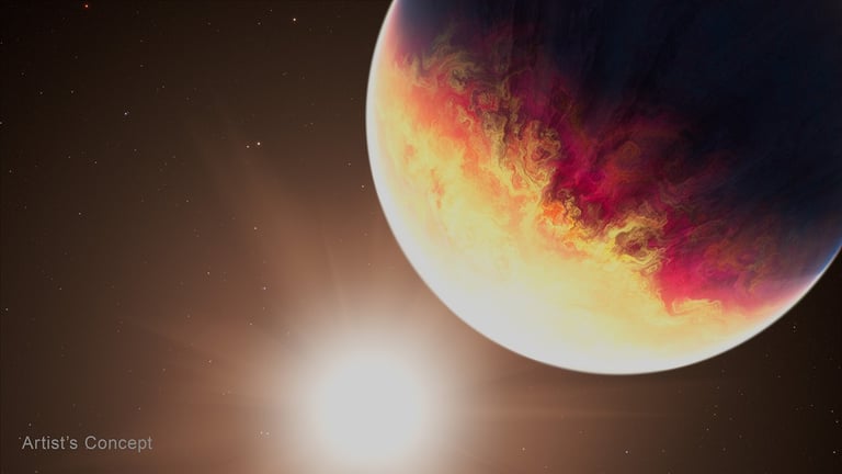 JWST Unveils 'Roasted Exoplanet' HD 80606 b's Dramatic Temperature Swings and Atmospheric Secrets