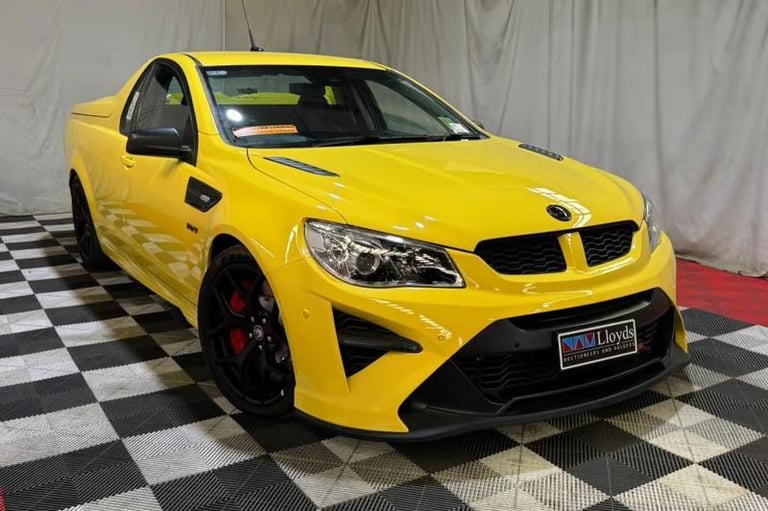 Ultra-Rare HSV GTSR W1 Maloo Ute Set to Break $1 Million Mark at Auction