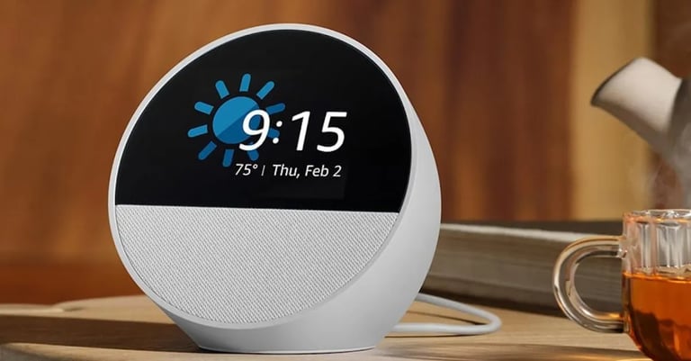 Amazon Slashes Echo Spot Price to Historic Low of $44.99 in Major Holiday Sale