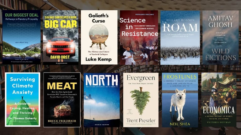 Yale Climate Connections Curates 12 New Books on Climate Change Solutions and Challenges