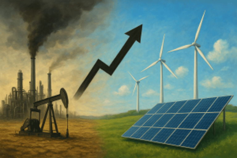 Global Fossil Fuel Expansion Threatens Climate Goals, Despite Surging Renewable Energy Deployment