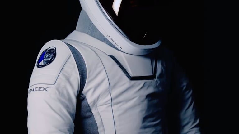 SpaceX Reveals Advanced Spacesuit for First Commercial Spacewalk on Polaris Dawn Mission