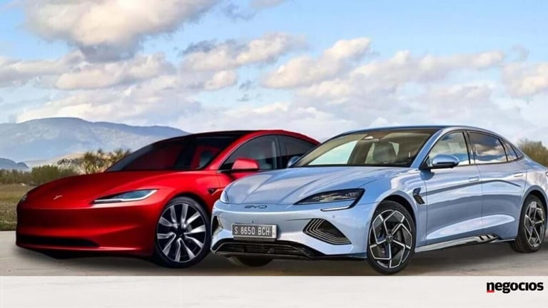 Tesla Battles to Outpace BYD in 2024 as EV Market Heats Up