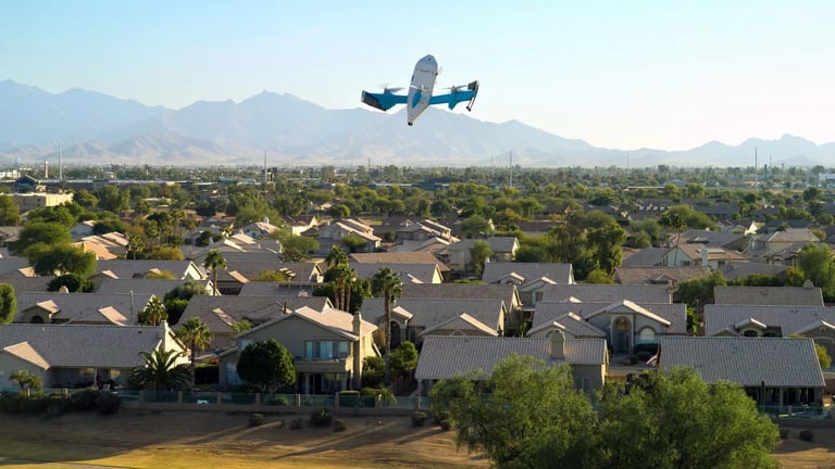 Amazon Expands Drone Delivery to Include Smartphones, Faces Noise Concerns in Texas and Arizona