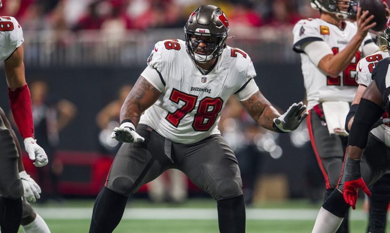 Buccaneers Face Major Offensive Line Challenge as All-Pro Tristan Wirfs Undergoes Knee Surgery